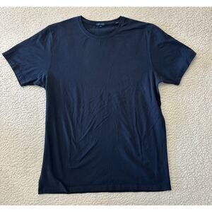 Patrick Assaraf Womens Short Sleeve Pima Cotton T Shirt Size XL